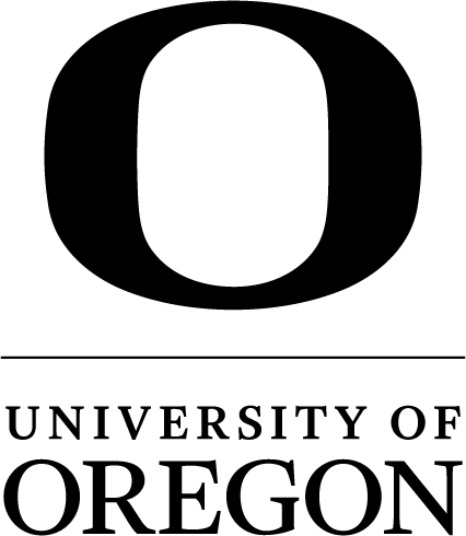 University of Oregon logo in black